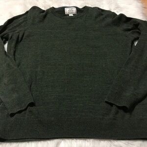 JoS A Bank men’s long sleeve sweater green sz L